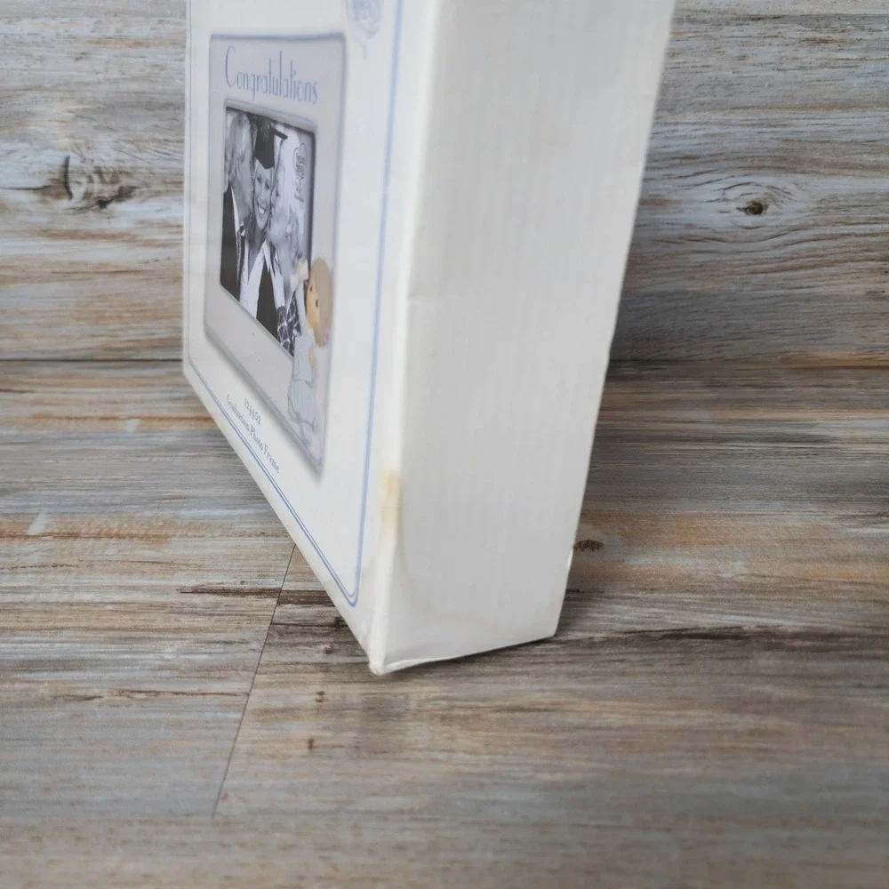 Precious Moments Graduation Photo Frame 124402 Congratulations 4x6 Ceramic Gift